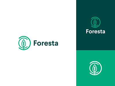 Foresta Logo brand and identity brand design branding design identity logo logo creation logo design
