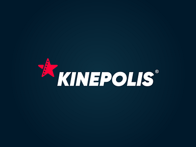 Kinepolis Cinema - Logo Redesign (unofficial) brand and identity brand angecy brand design brand development brand indentity branding branding agency branding concept branding identity branding identity design design dribbble identity logo