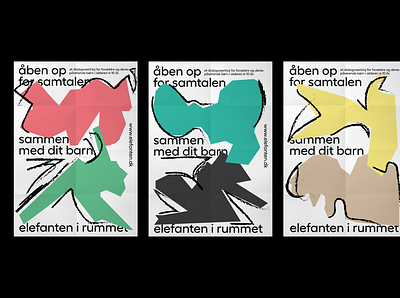 Poster design for Danish Children's Game branding children design graphic design typography