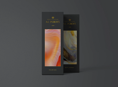 Packaging design A.C. Perchs Tea Shop branding design graphic design packaging