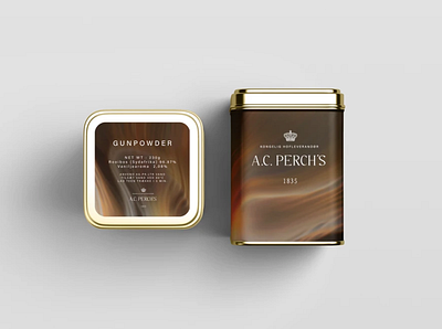 Packaging for A.C. Perchs Tea Shop Copenhagen