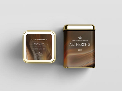 Packaging for A.C. Perchs Tea Shop Copenhagen