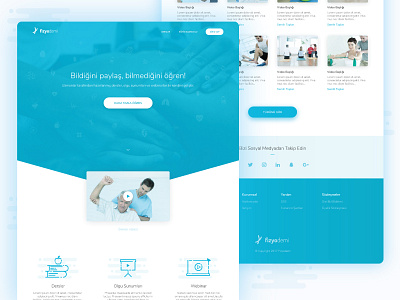 Fizyodemi landing page physiotherapy