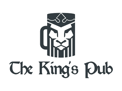 the king's pub albania creative jetmir lubonja king lion logo london pub