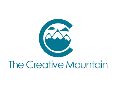 The Creative Mountain albania branding creative creative design creative logo design icon illustration jetmir lubonja logo mountain the creative mountain vector