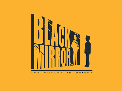 Black Mirror albania black mirror creative creative design design dribbble jetmir lubonja logo logo 2d vector