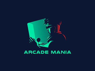 Arcade Mania albania creative creative design design dribbble game illustration jetmir lubonja logo vector