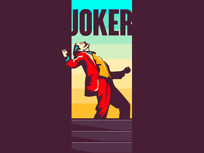 joker albania cinema creative creative design gotham city hollywood illustrator joaquin phoenix joker logo