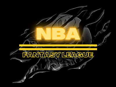NBA Fantasy Logo basketball branding design graphic design ilustration logo nba sports ui