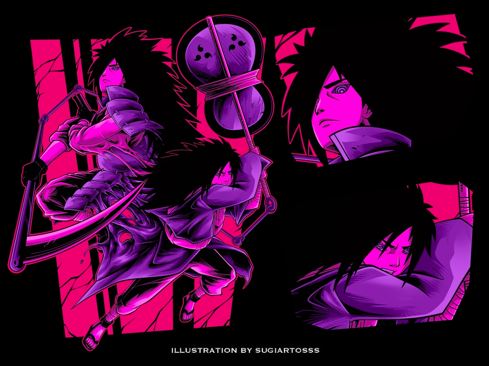 Uchiha Madara Illustration By Sugiartosss Illustrations On Dribbble