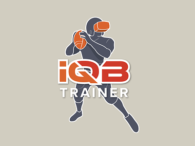 iQB Logo branding football vr quarterback training