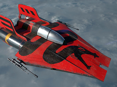 A-Wing War Paint 005 3d a wing after effects arnold game art interceptor maya modeling rendering skins star wars substance painter