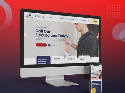 Electrician Company Website