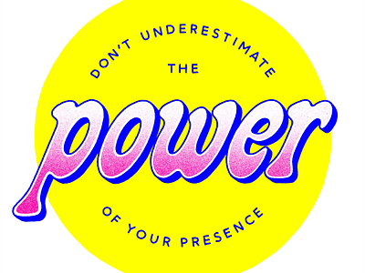 Power lettering power procreate typography women