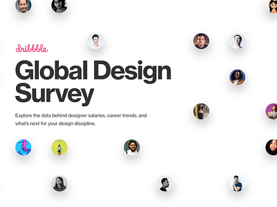Conducted User Research for the Global Design Survey dribbble global design survey survey user research