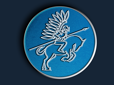 Winged Hussar Enamel Pin for No Dumb Questions Podcast battle enamel pin graphic design horse no dumb questions pin print winged hussar