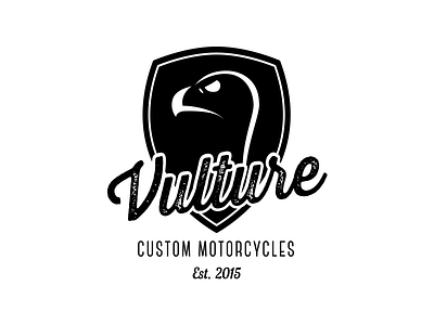 Vulture illustrator logotype logotypedesign motor motorcycle vector vulture