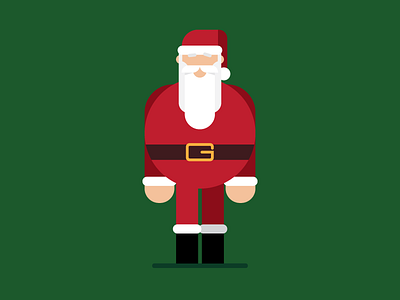Santa Claus character characterdesign christmas flat vector illustration illustrator santa claus vector vector illustration xmas