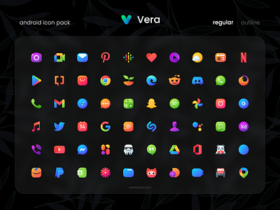 Vera icon pack