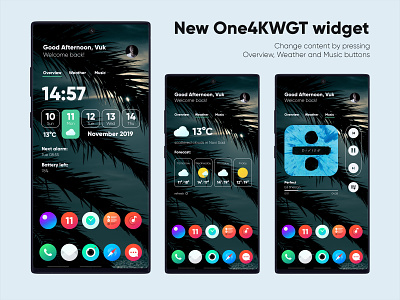 One4KWGT Pro widget