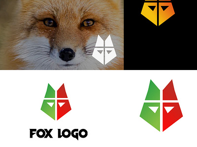 Fox logo design unique logo 3d fox icon fox logo graphic design illustration logo unique logo