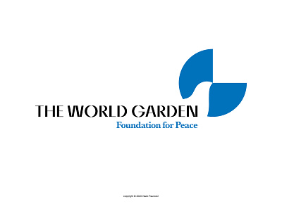 The World Garden Combination Mark Design