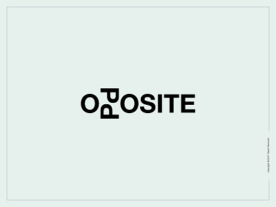 Opposite Logotype