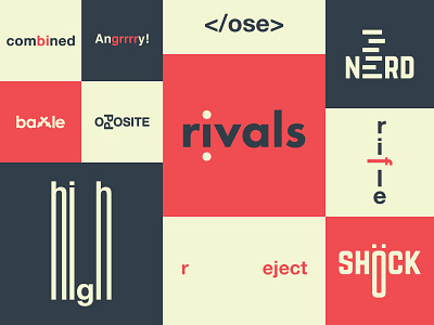 Expressive Typography #1 design expressive typography flat lettering logo logotype type vector word wordmark