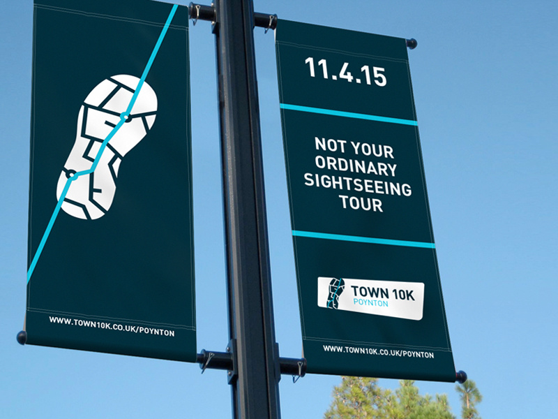 Town10k Street Pole Banner Signage By Strafe On Dribbble