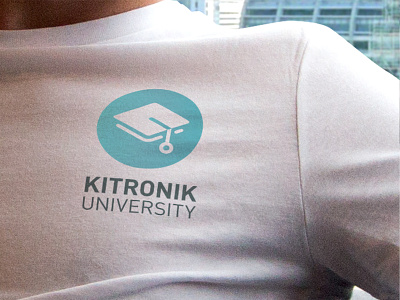 T-Shirt for Electronics Sub-brand brand branding kitronik printed screen print sub-brand t-shirt tee tshirt