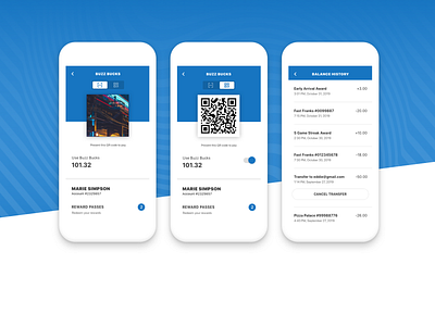 Mobile Wallet app design ui ux