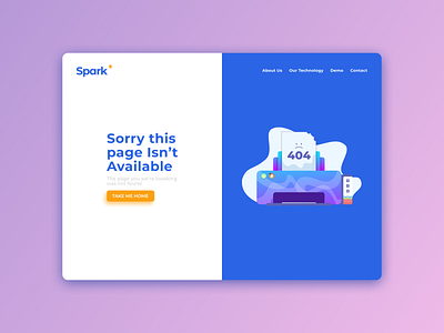 Daily UI | 404 Page #008