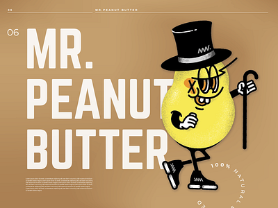 Character a day: Mr. Peanut Butter