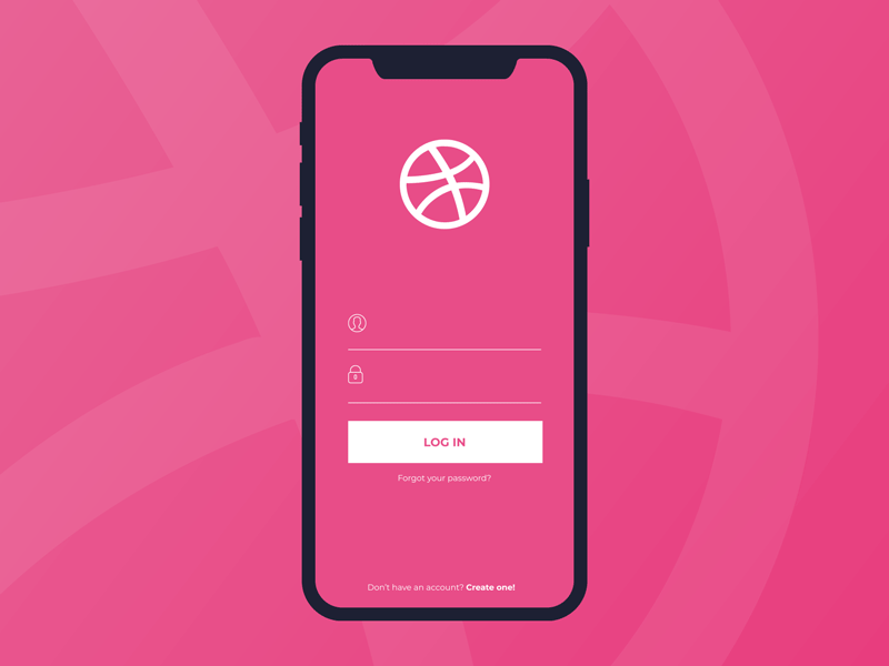 Daily UI 001 - Sign Up / Dribbble Debut