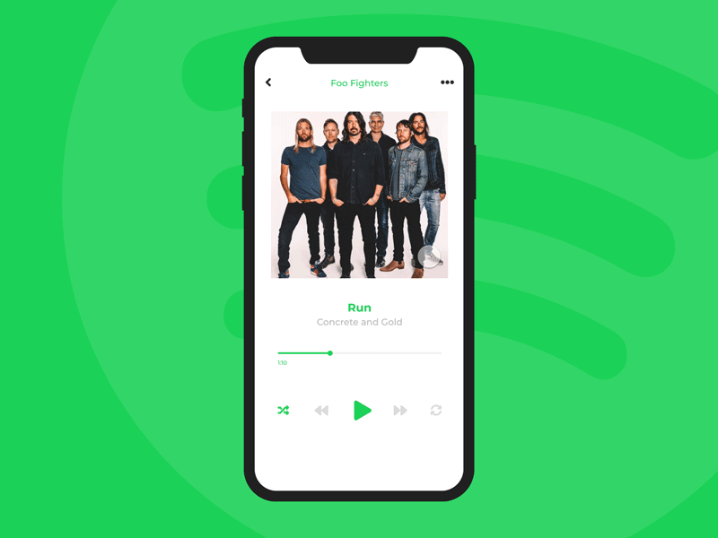 Daily UI 009 - Music Player