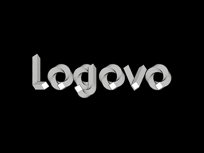 Logovo banner branding littering logo logodesign typography