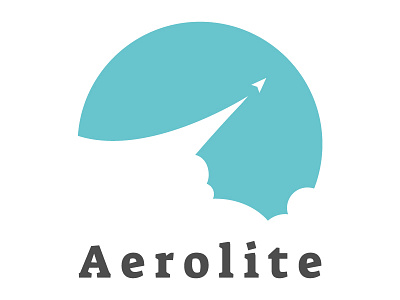 Aerolite logo branding dailylogochallenge illustrator logo