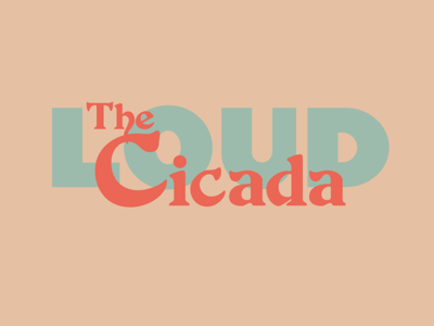 The Loud Cicada Logotype