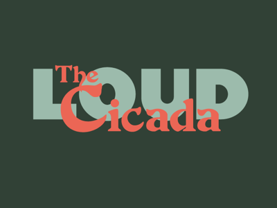 The Loud Cicada Logotype