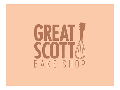 Great Scott Bake Shop branding design logo
