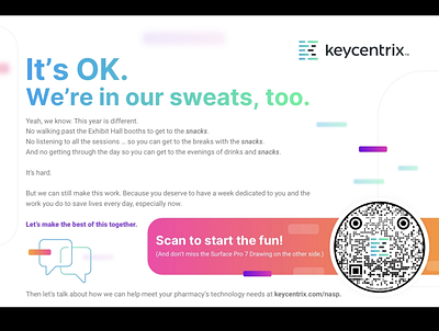 Keycentrix Printed Promo advertising branding design