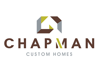 Chapman Custom Homes Logo Design design logo