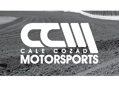 Cale Cozad Motorsports Logo branding design logo