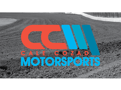 Cale Cozad Motorsports Logo branding design logo