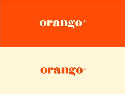 Orango logo brand brand design logo logotype typeface