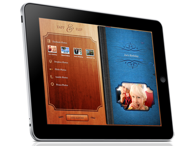 Tapp & Flipp ipad ui