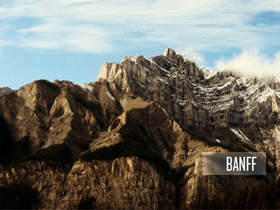 Banff banff mountains type