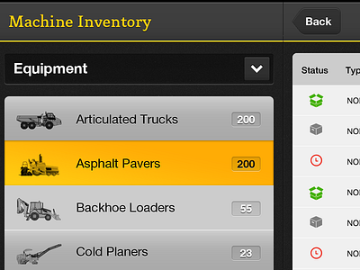 Inventory iPad app