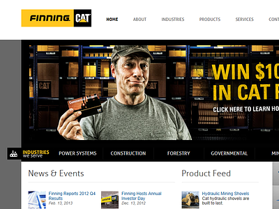 Finning.ca is live!