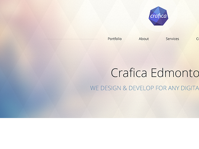 Crafica WIP crafica design portfolio website